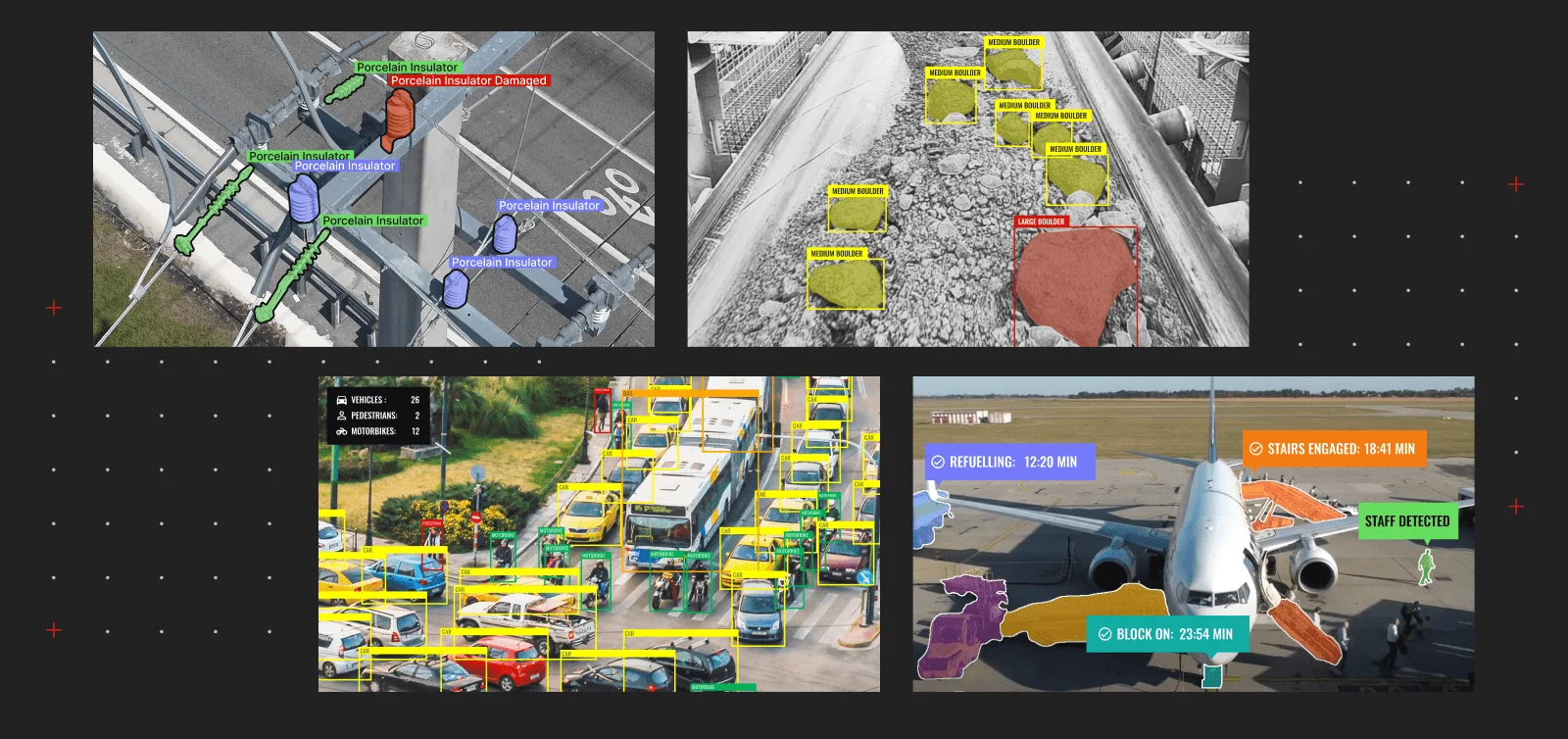 AI apps for utilities, renewables, resources, airports, cities and transportation sectors