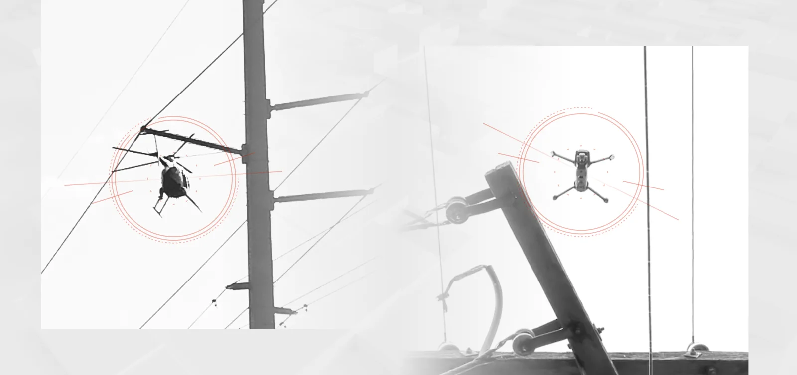 Helicopters vs Drones