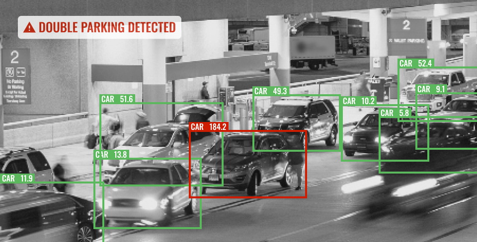 Double Parking AI App for Curbside Management