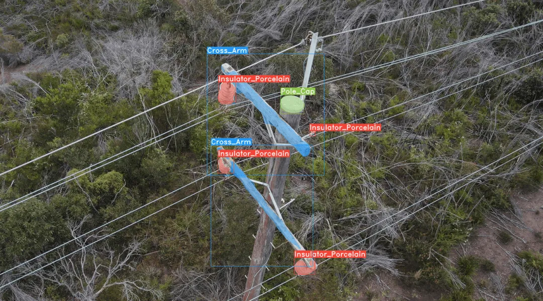 Automated power line inspection with Unleash live