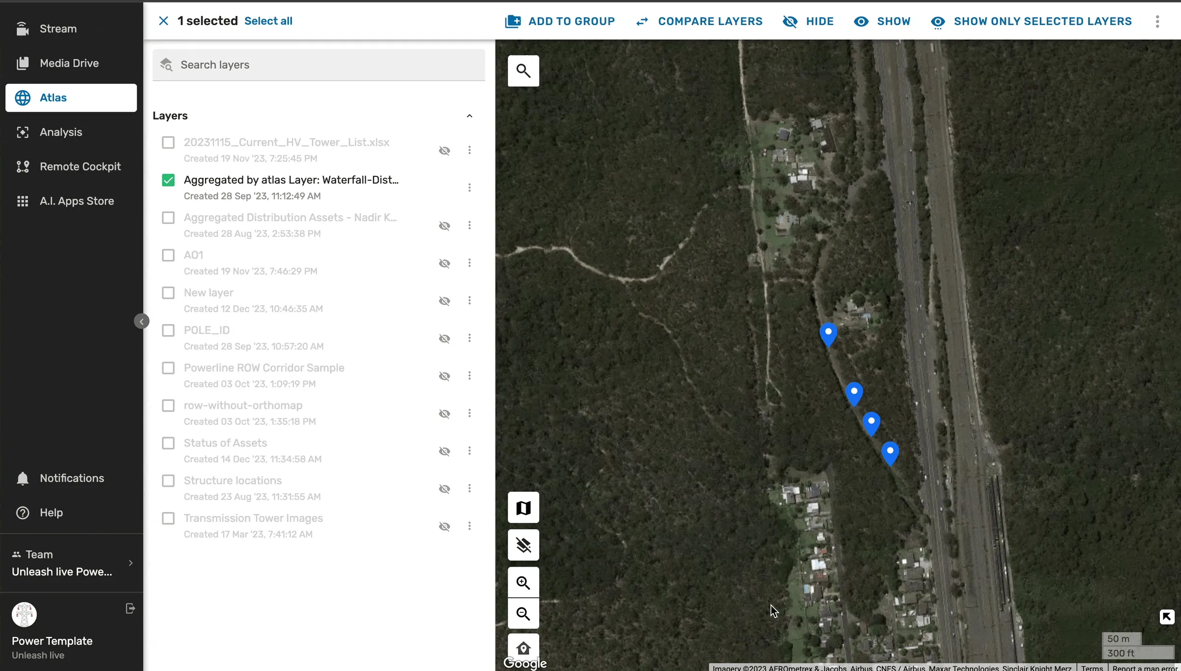 View images with geographic context