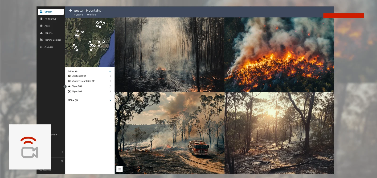 livestreaming for emergency response