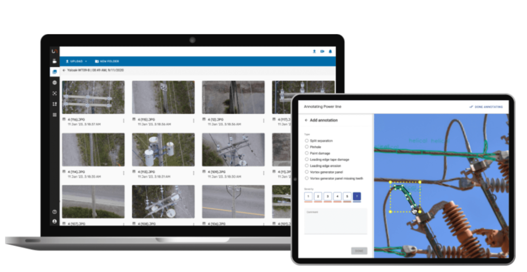 Unleash live's Media Drive and annotation tools allow for intuitive annotation and review