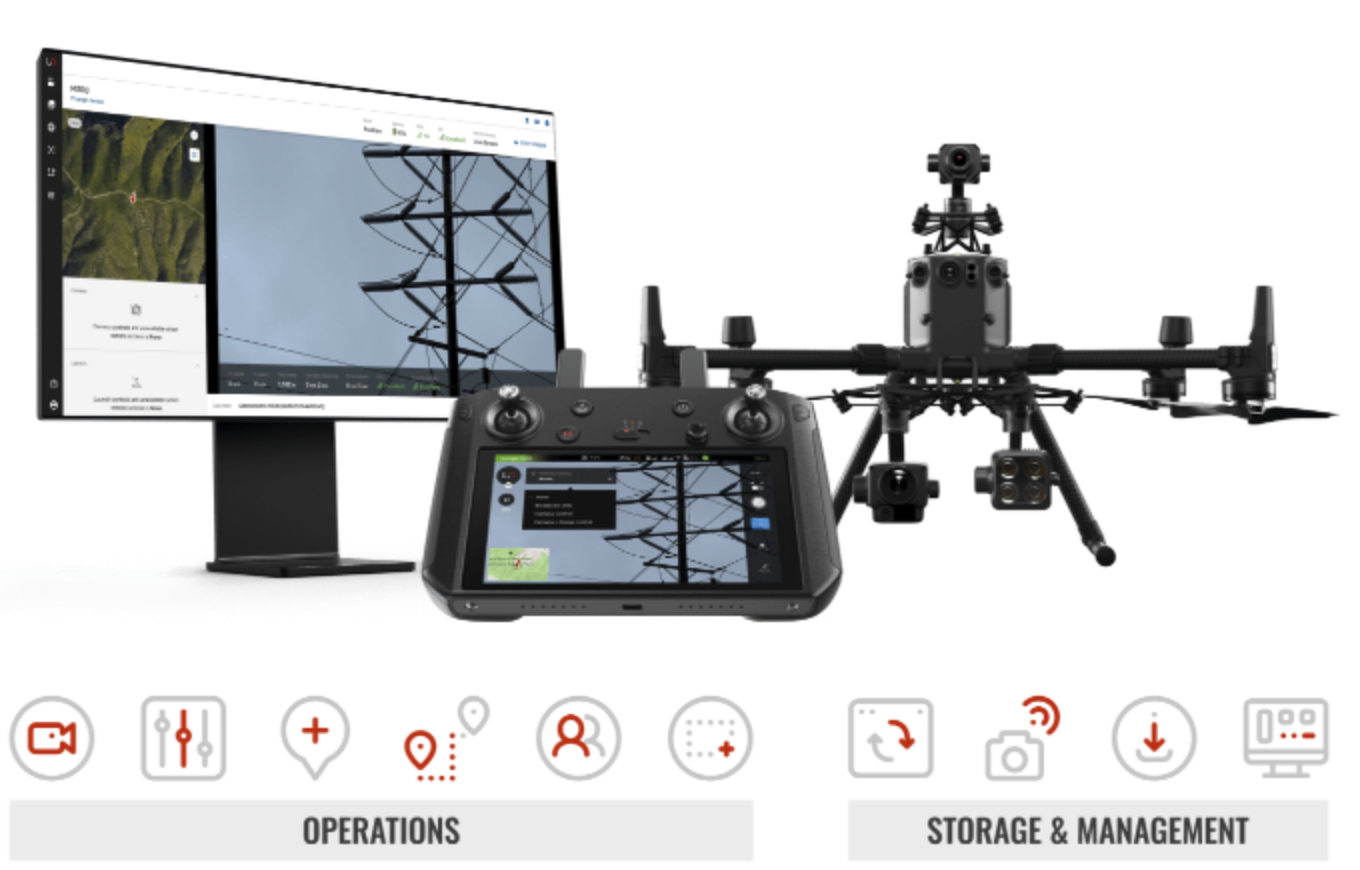 Unleash live's Autofly and remote cockpit are used for inspection planning, operation and management